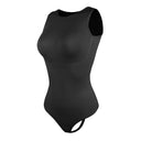 Reyna - Shapewear Bodysuit High Neck Racerback Thong